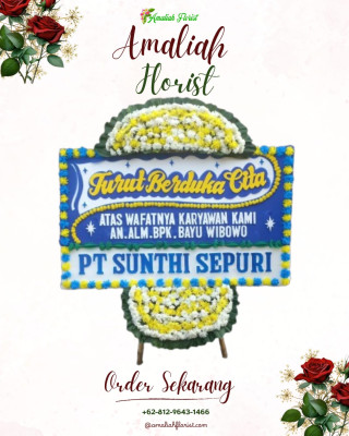 Papan Bunga Duka di Pisangan Timur