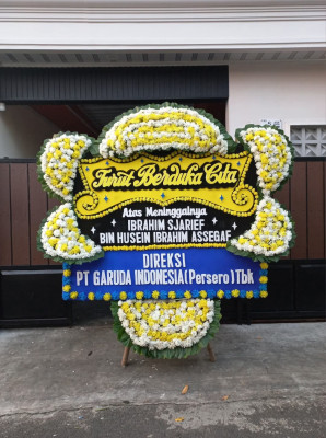 Papan Bunga Duka di Pisangan Timur