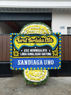 Papan Bunga Duka di Pisangan Timur