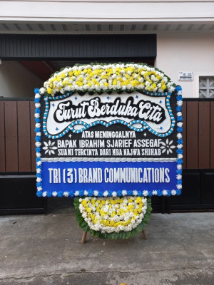Papan Bunga Duka di Pisangan Timur
